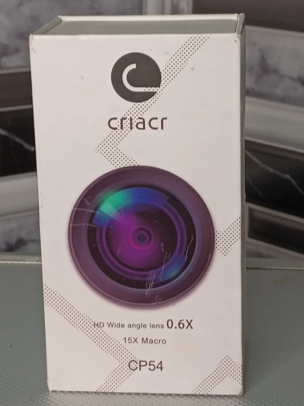Criacr Wide Angle Lens and Macro Lens for Cell Phone Camera 0.6x New In Box